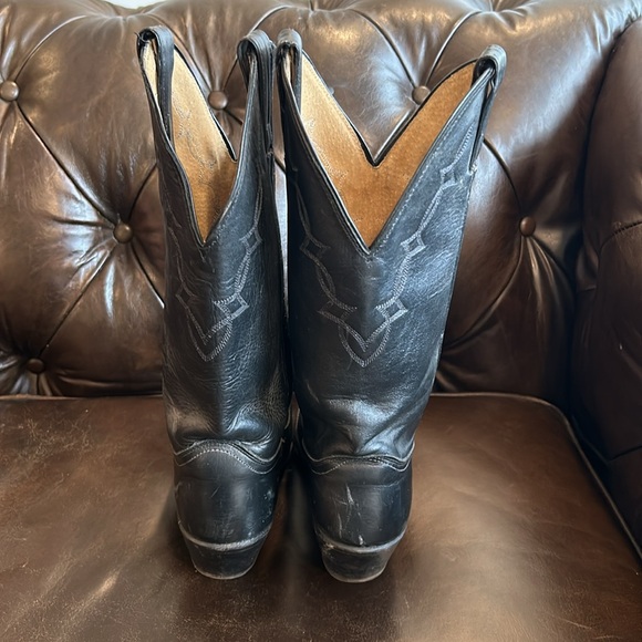 Abilene women’s cowboy boots black size 8 - Picture 4 of 6